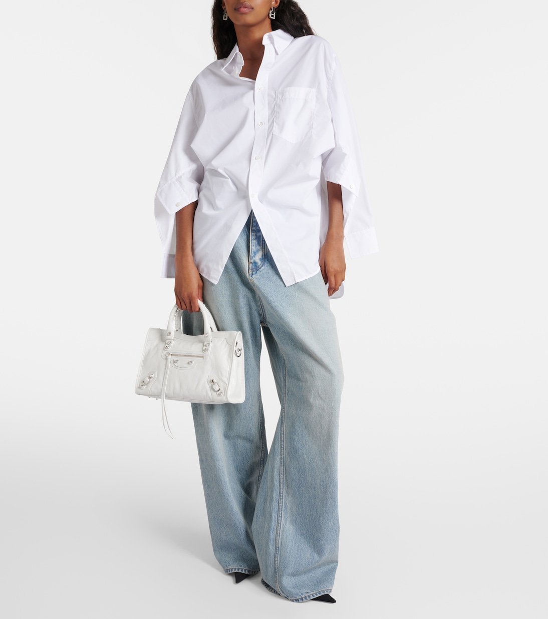 Le City Small leather tote bag | Balenciaga