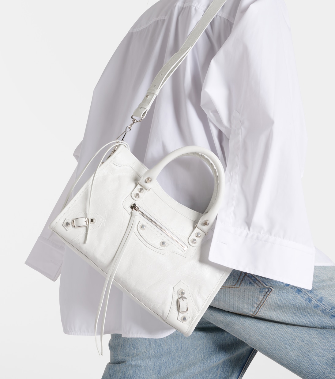 Le City Small leather tote bag | Balenciaga