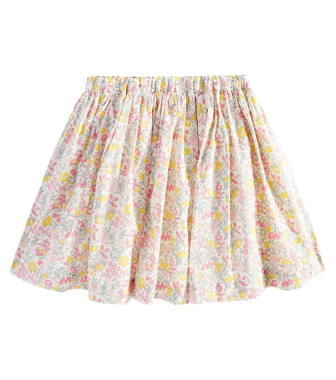 Gonna Suzon in cotone con stampa | Bonpoint