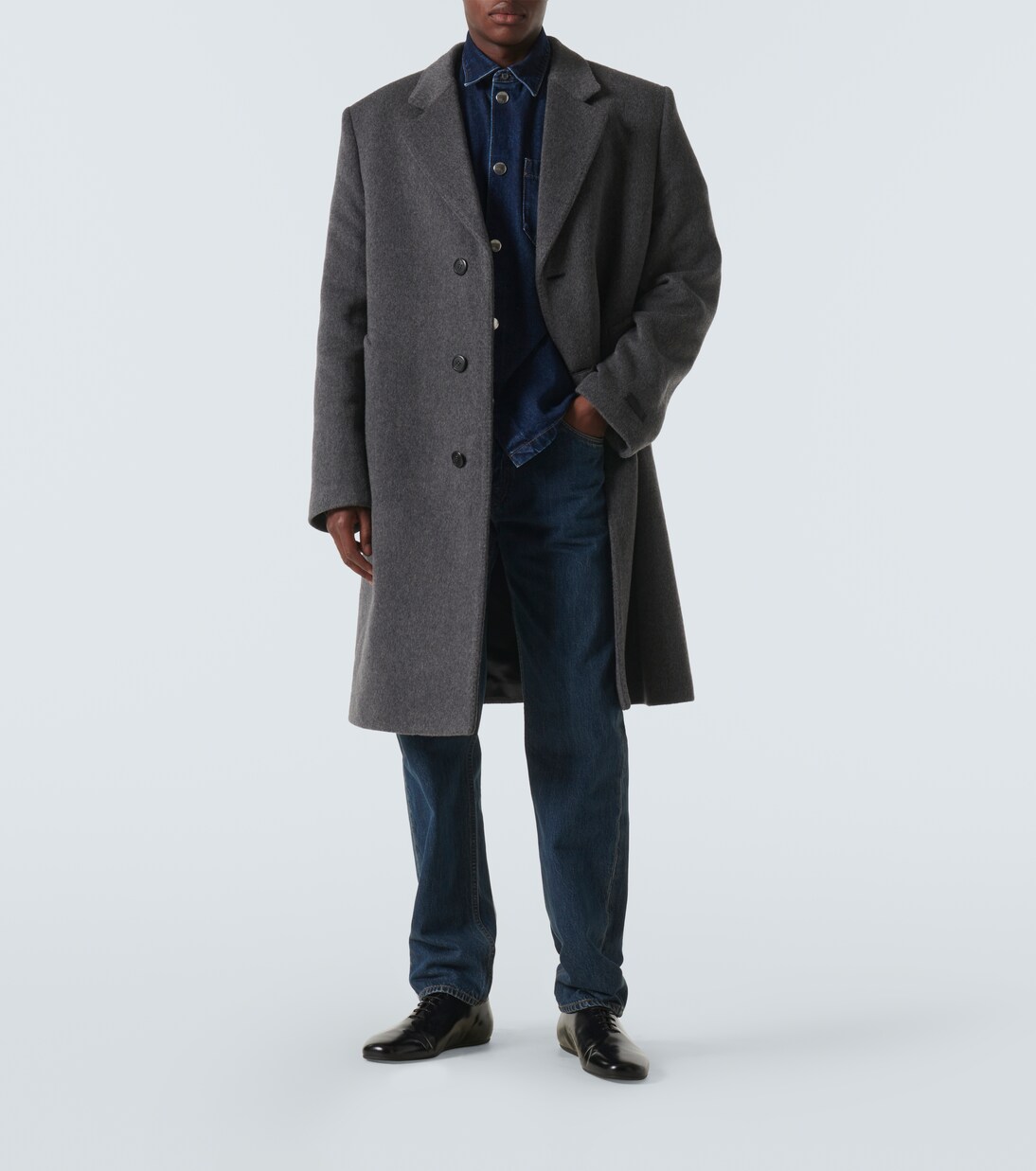 Virgin wool overcoat | Prada