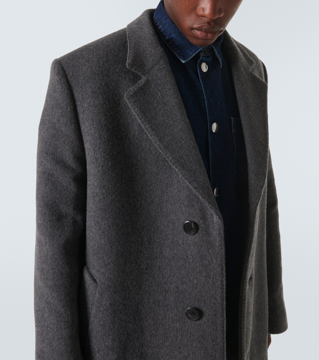 Virgin wool overcoat | Prada