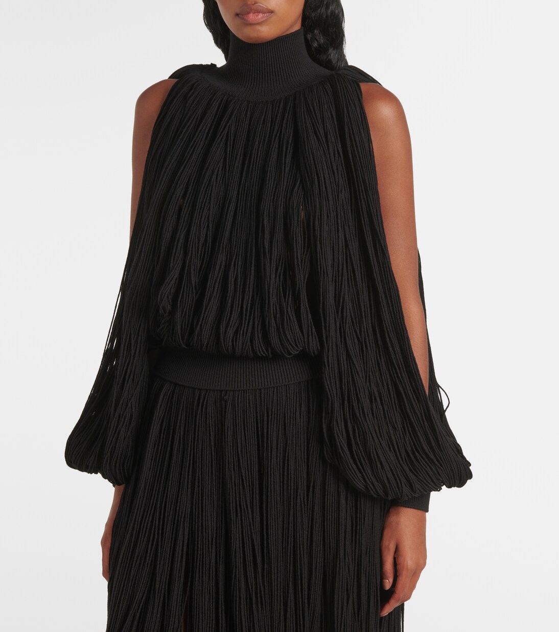 Jersey de lana con flecos | Alaïa