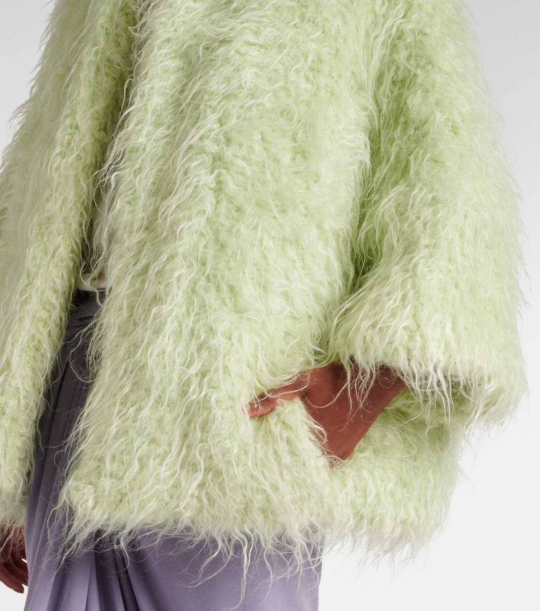 Jacke aus Faux Shearling | Dries Van Noten