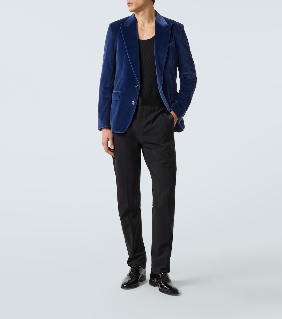 Cotton velvet blazer | Dolce&Gabbana