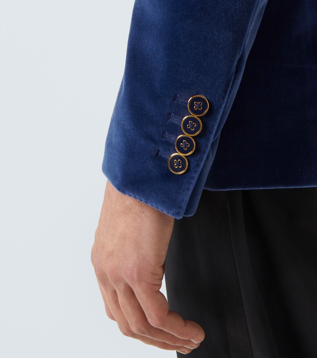 Cotton velvet blazer | Dolce&Gabbana