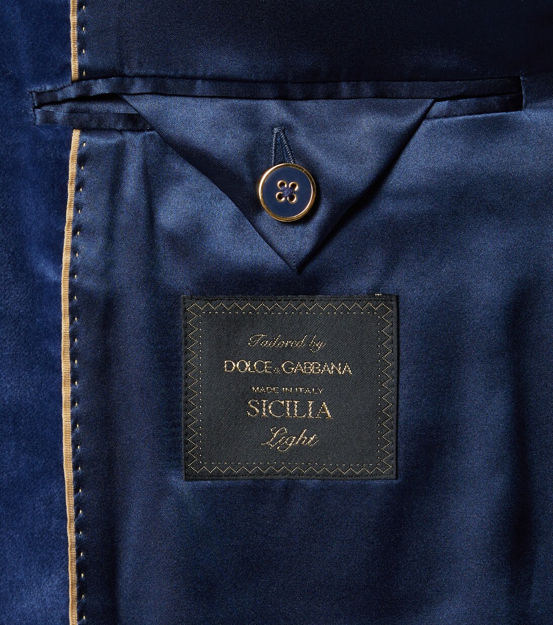 Cotton velvet blazer | Dolce&Gabbana