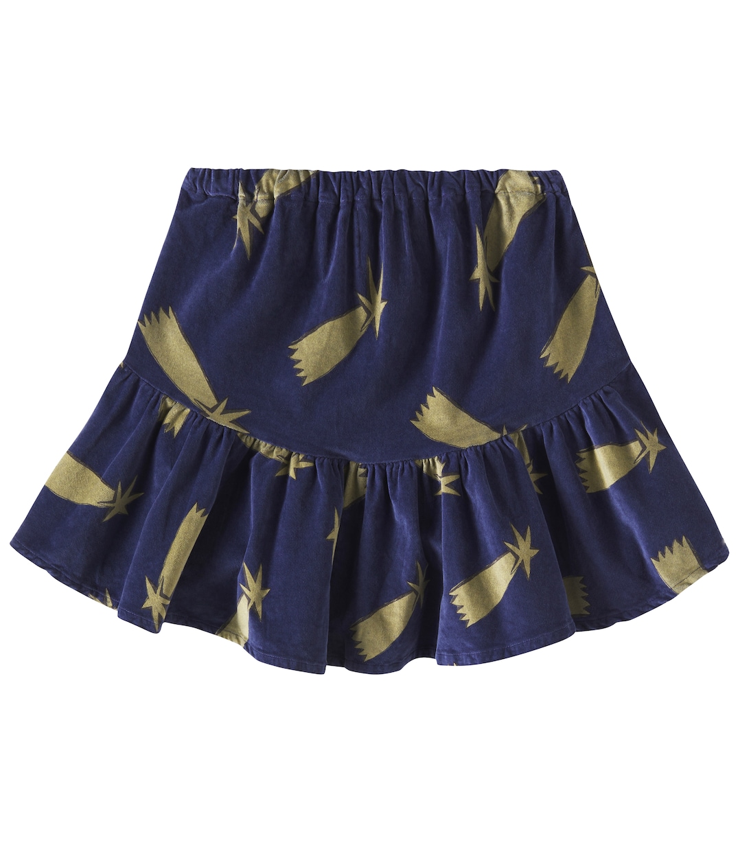 Falda Shooting Stars de terciopelo de algodón | Bobo Choses