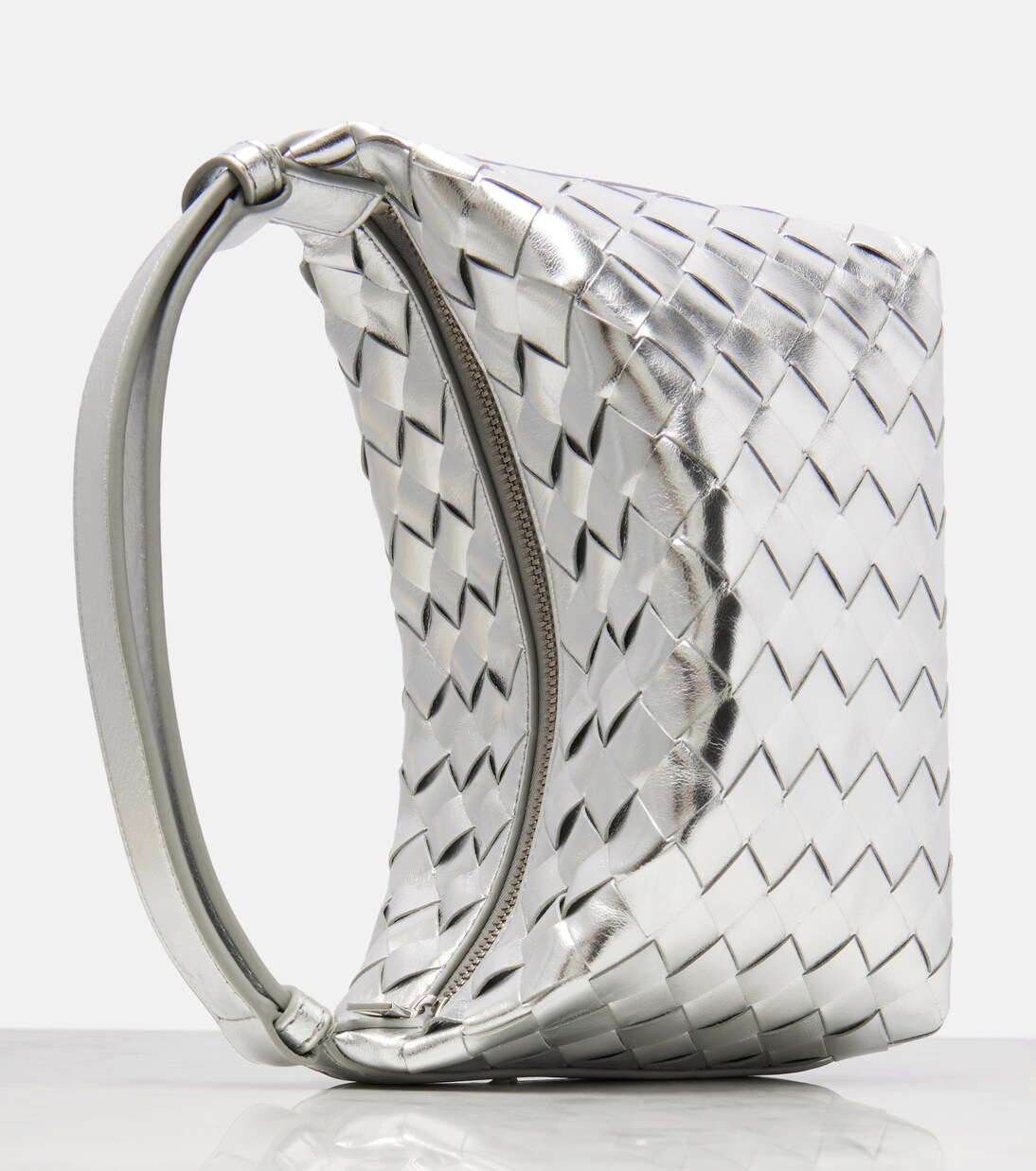 Sac Wallace en cuir intrecciato | Bottega Veneta