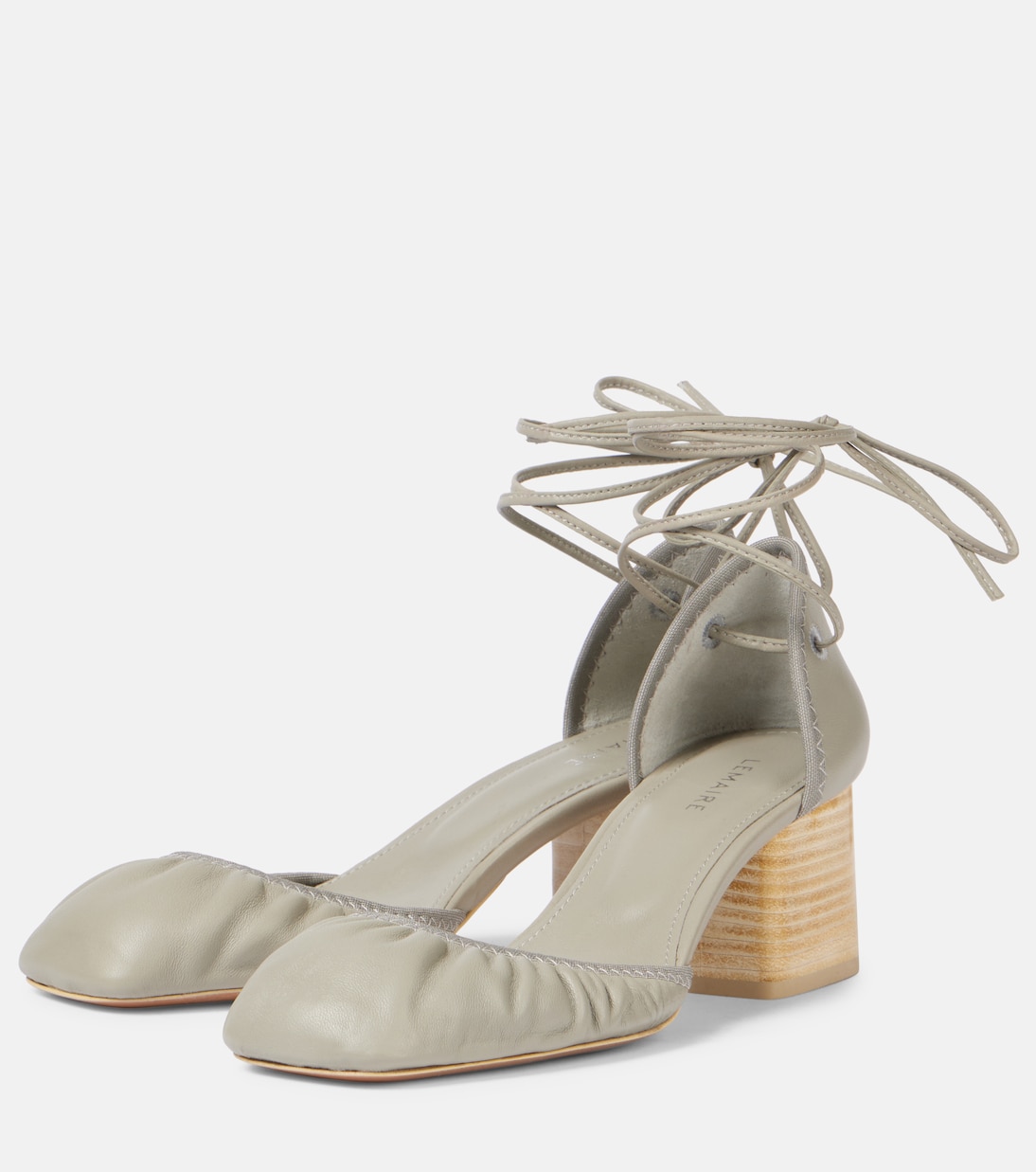 Escarpins Micro Ballerina 55 en cuir | Lemaire