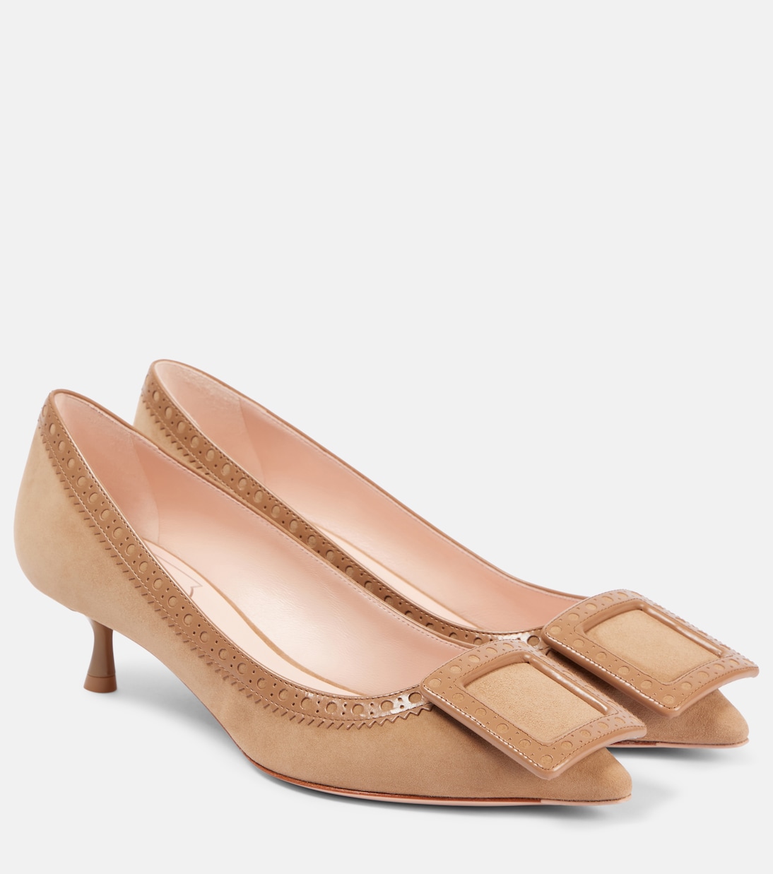 Pumps Viv' in the City 45 aus Veloursleder | Roger Vivier