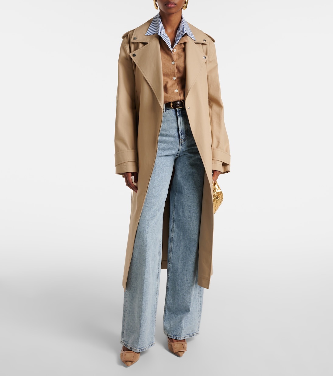 Pumps Viv' in the City 45 aus Veloursleder | Roger Vivier