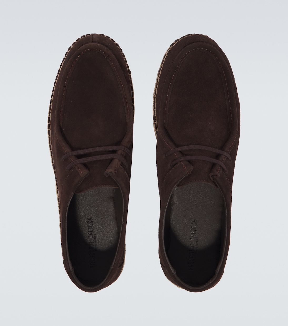 Rodolfo Wallabee suede shoes | Frescobol Carioca