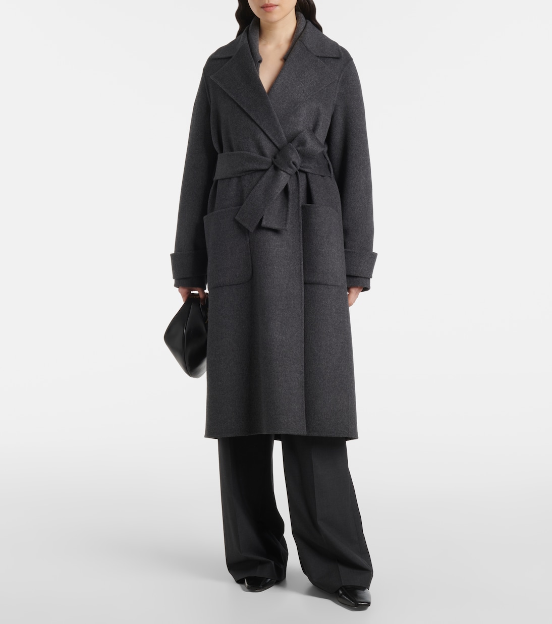 Manteau Arline en laine et cachemire | Joseph