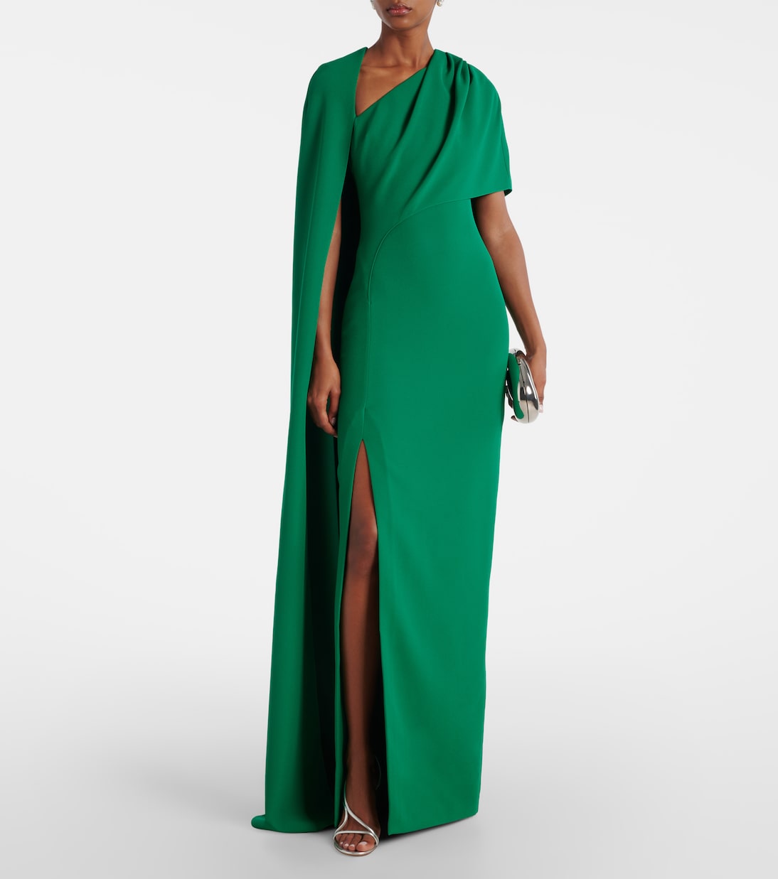 Robe aus Crêpe | Safiyaa