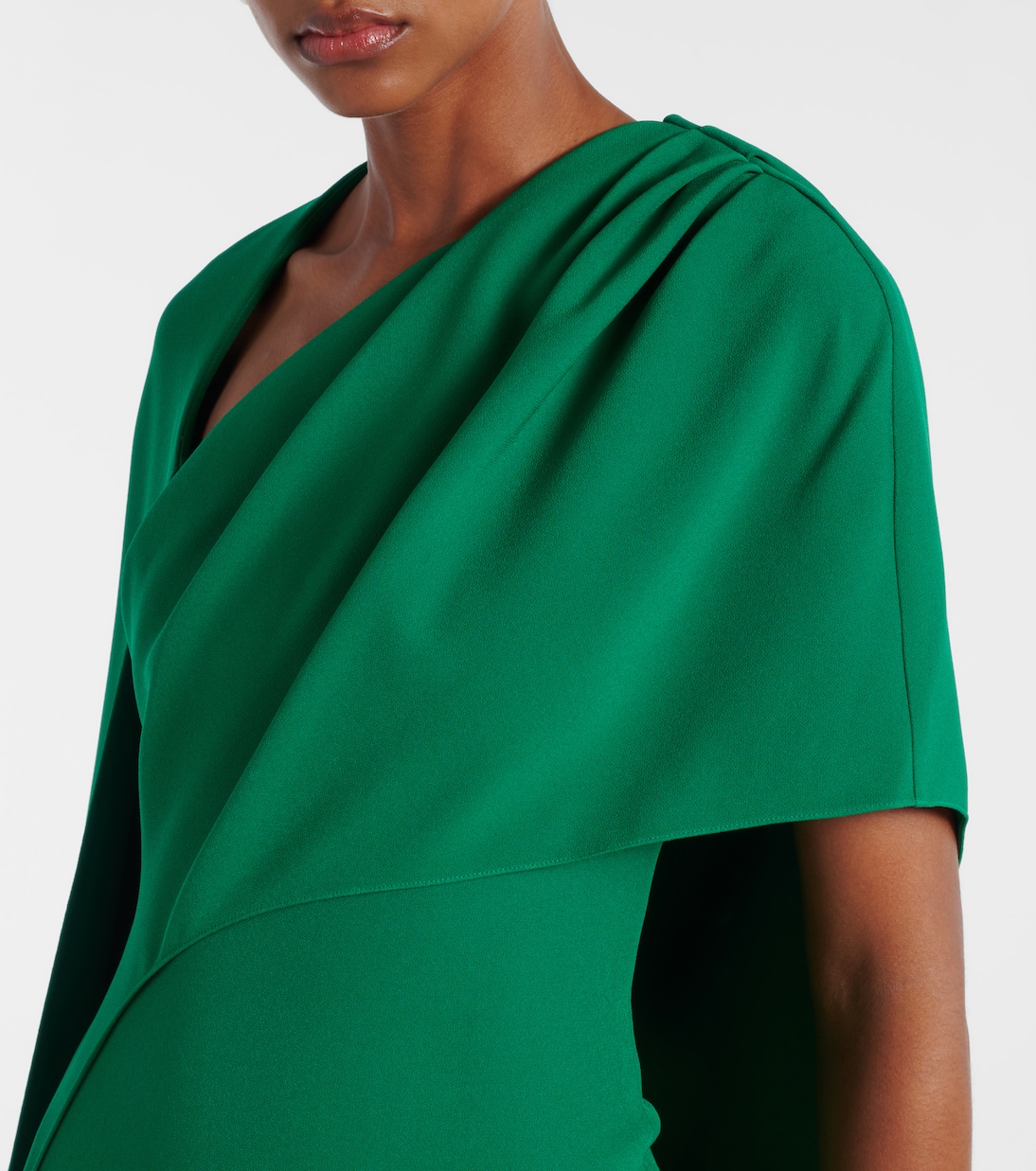 Robe aus Crêpe | Safiyaa