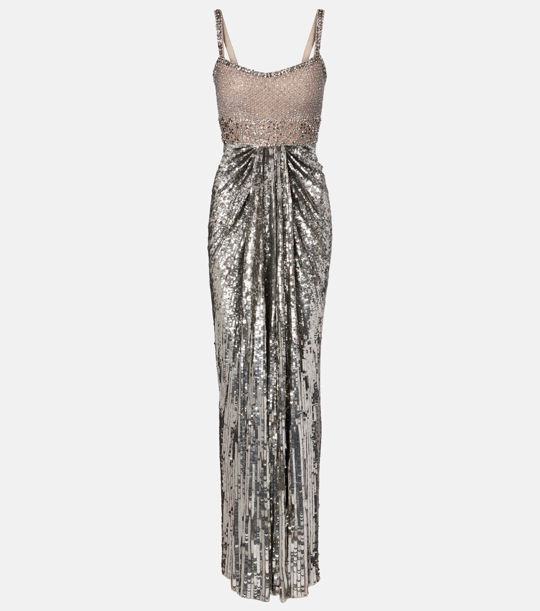 Robe longue Only You en tulle à sequins | Jenny Packham