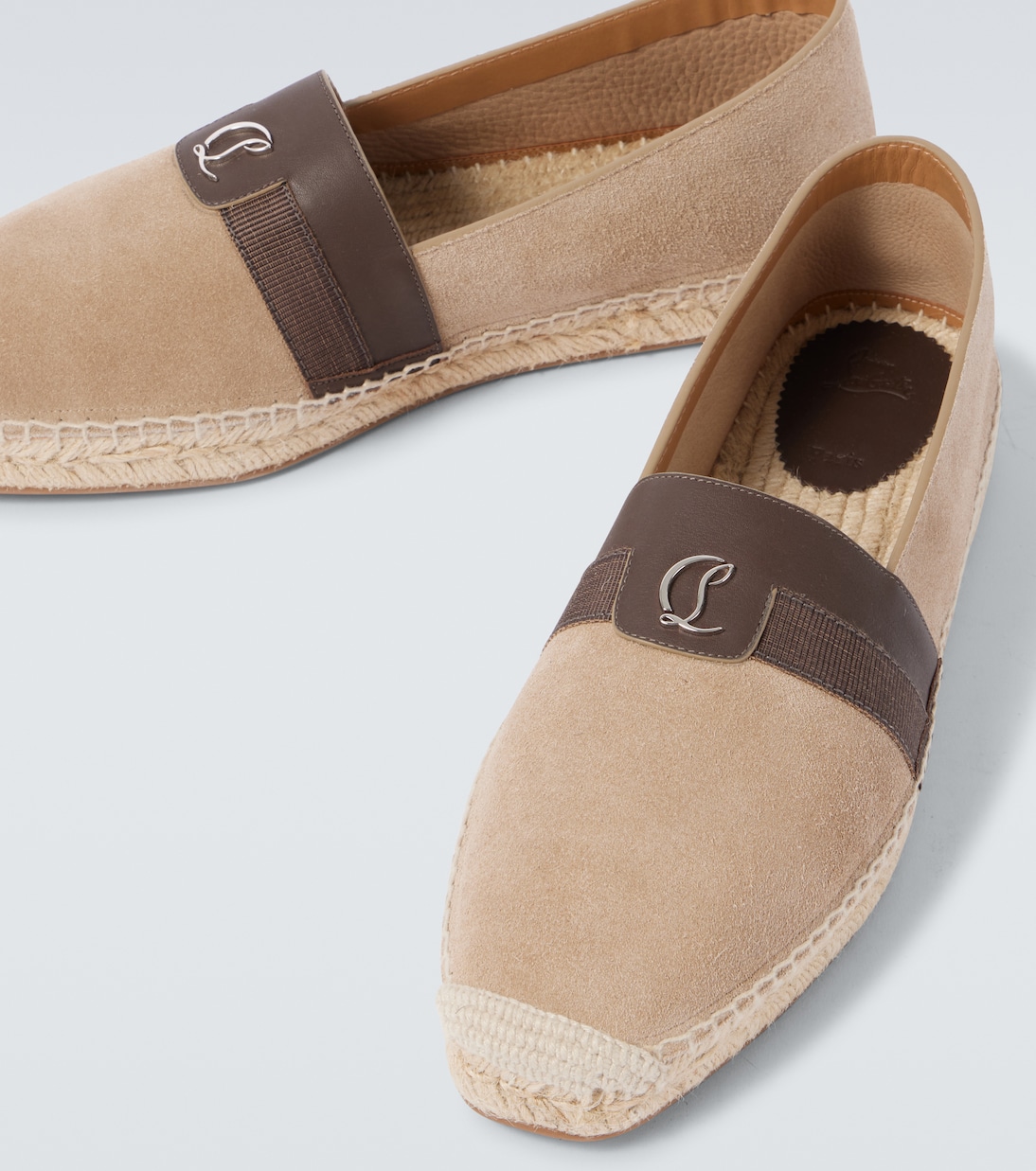 Alfarica leather espadrilles | Christian Louboutin