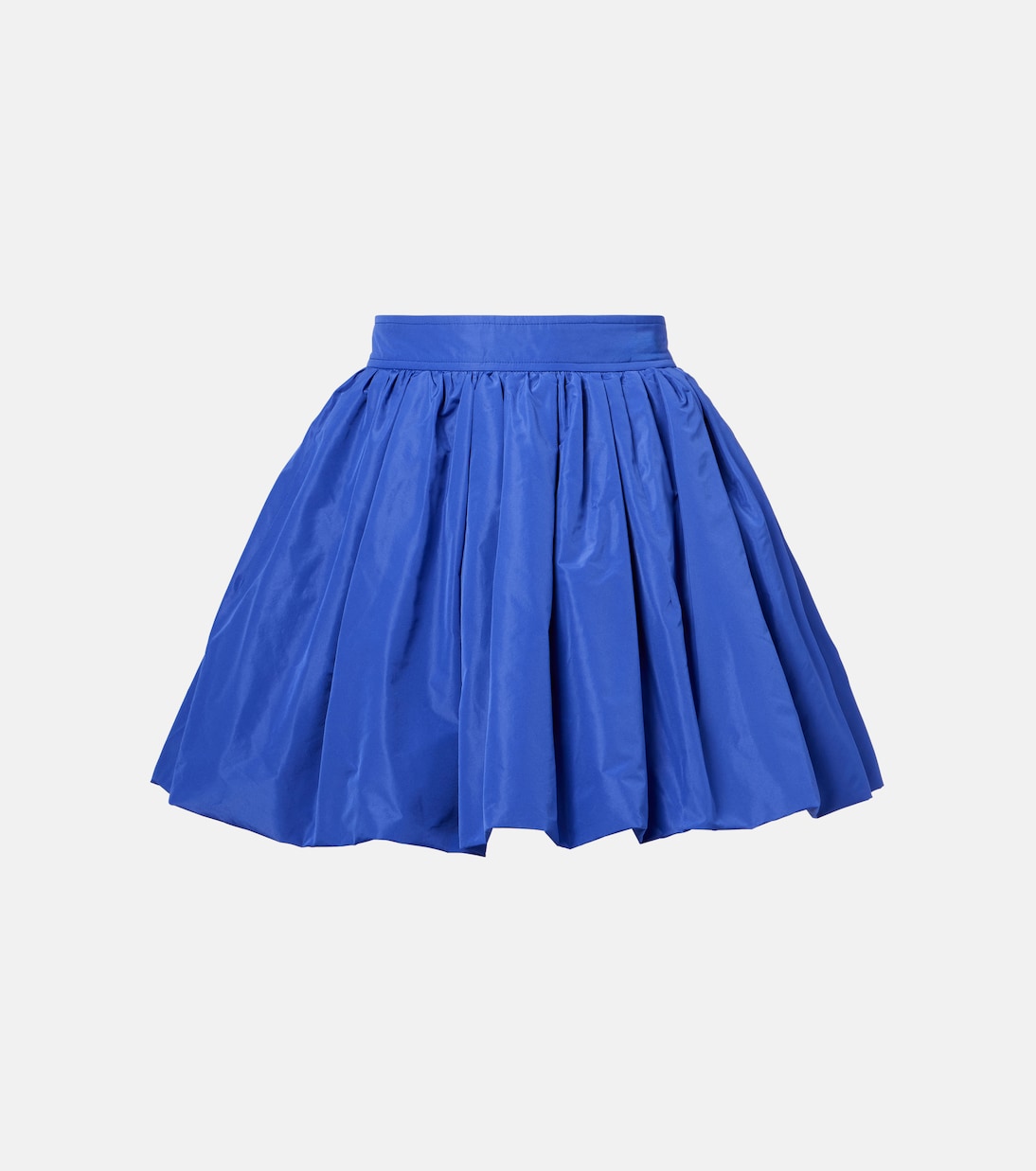 Gathered faille miniskirt | Patou
