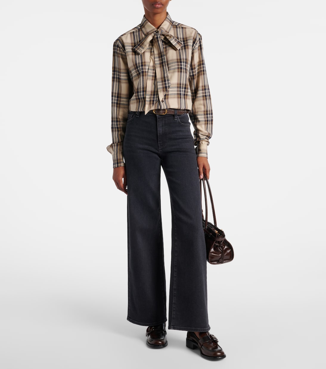 Le Slim Palazzo wide-leg jeans | Frame