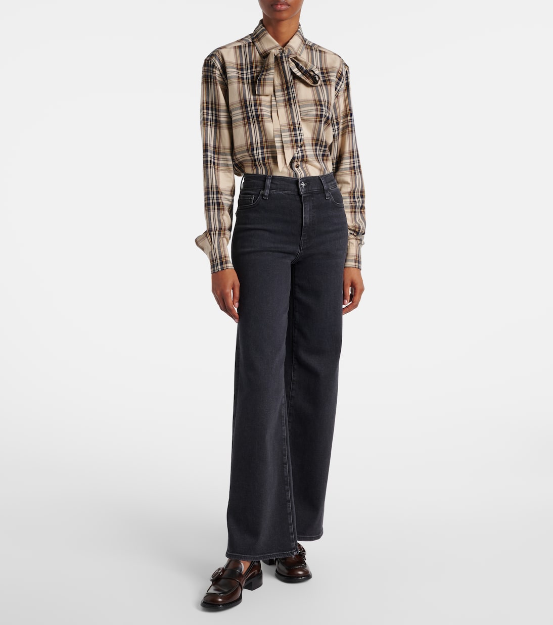 Le Slim Palazzo wide-leg jeans | Frame