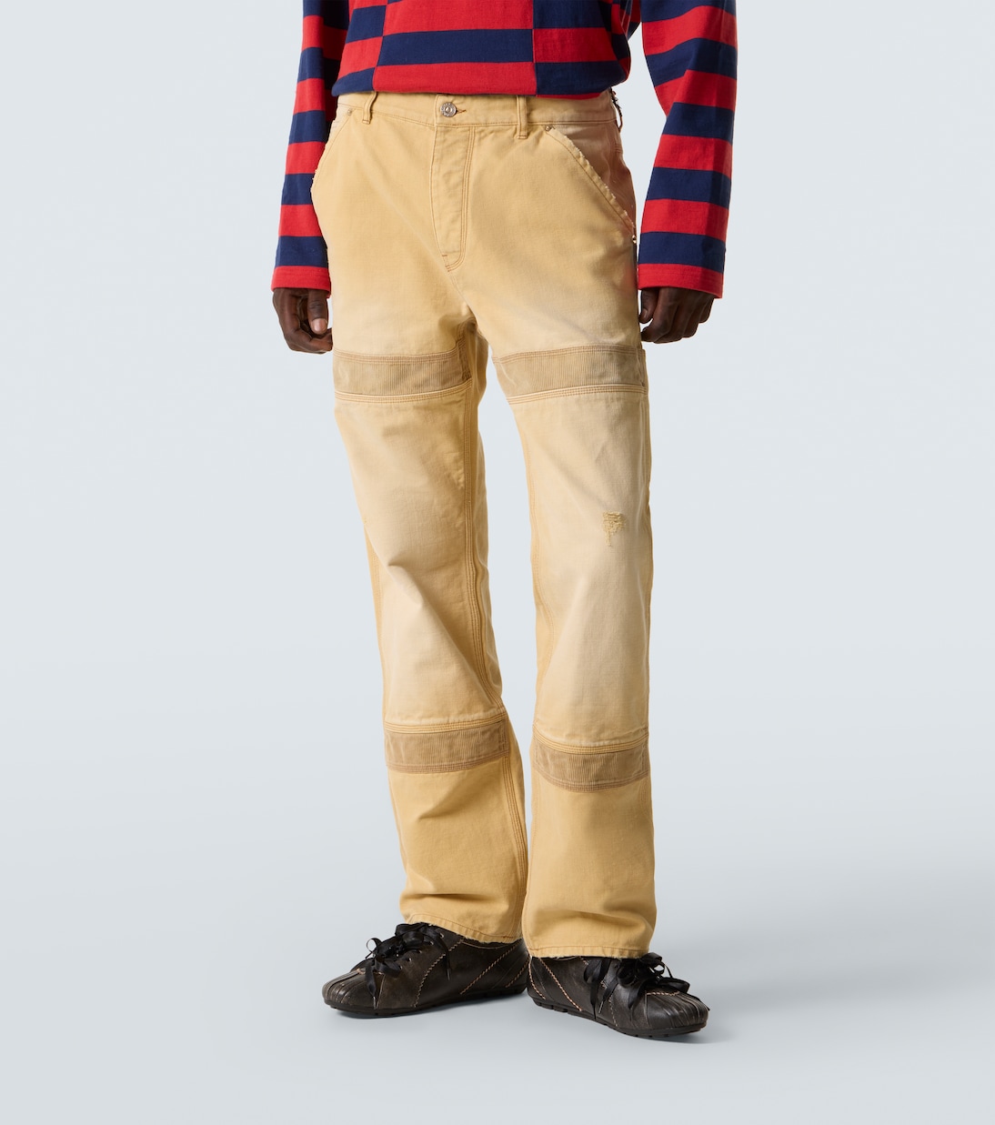 Sierra cotton canvas straight pants | Wales Bonner