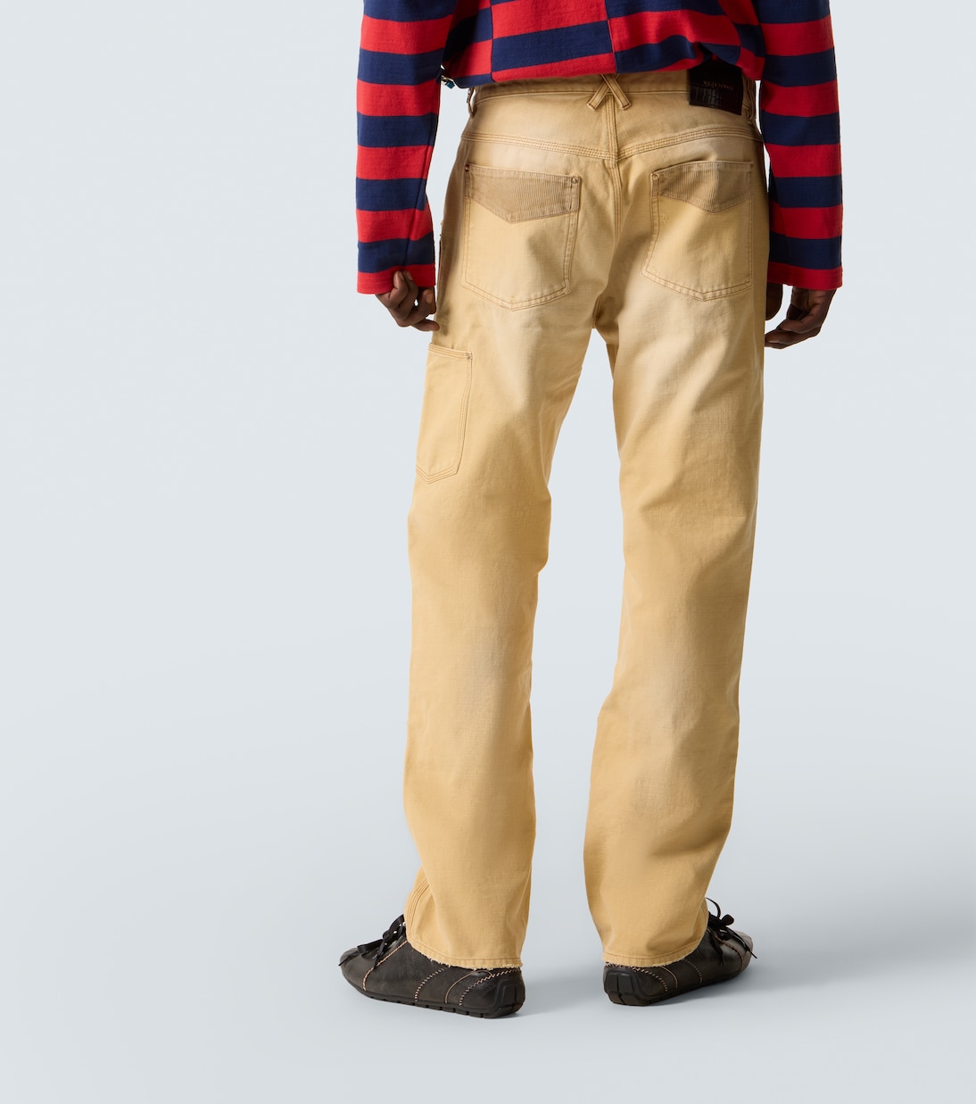 Sierra cotton canvas straight pants | Wales Bonner