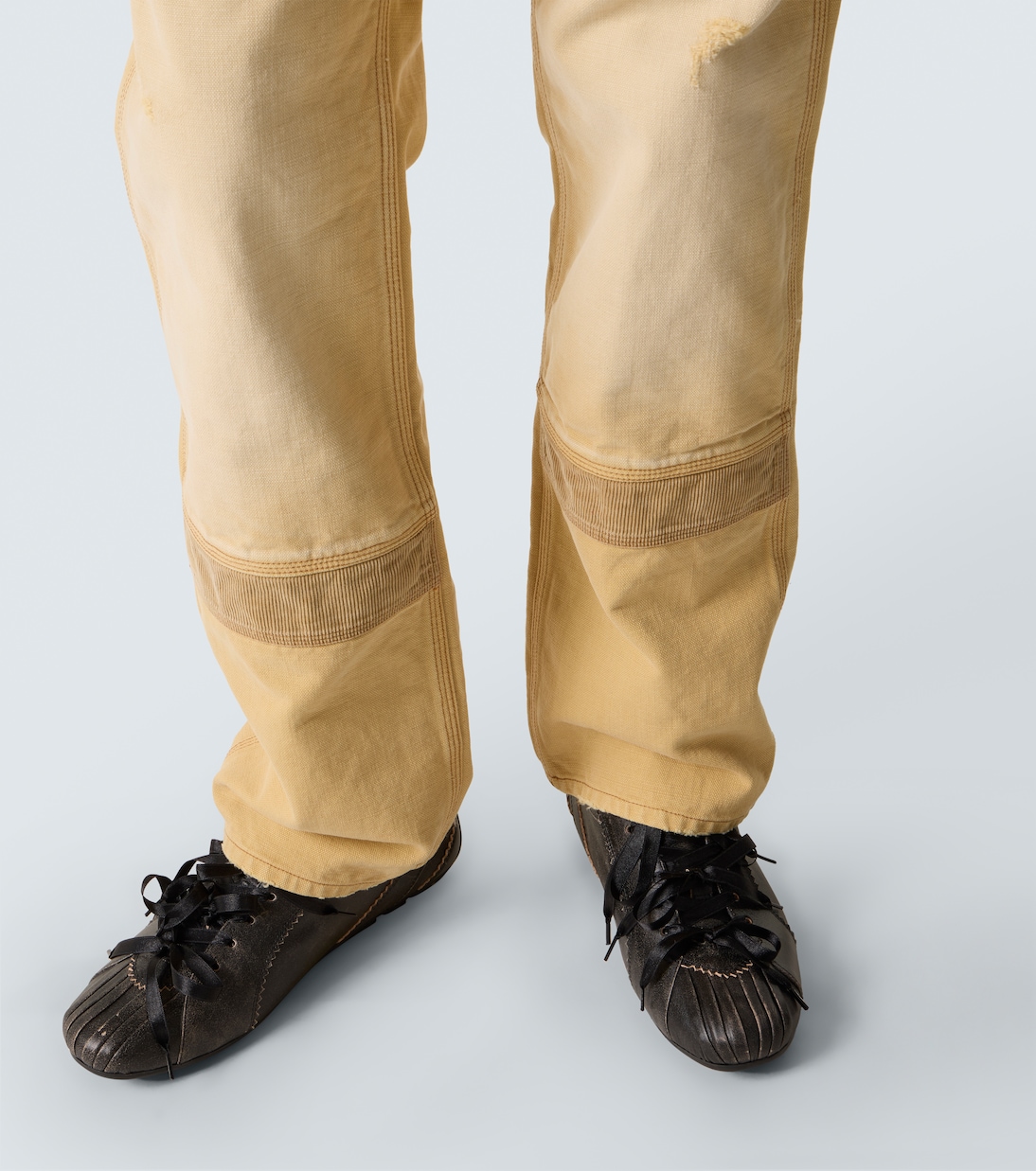 Sierra cotton canvas straight pants | Wales Bonner