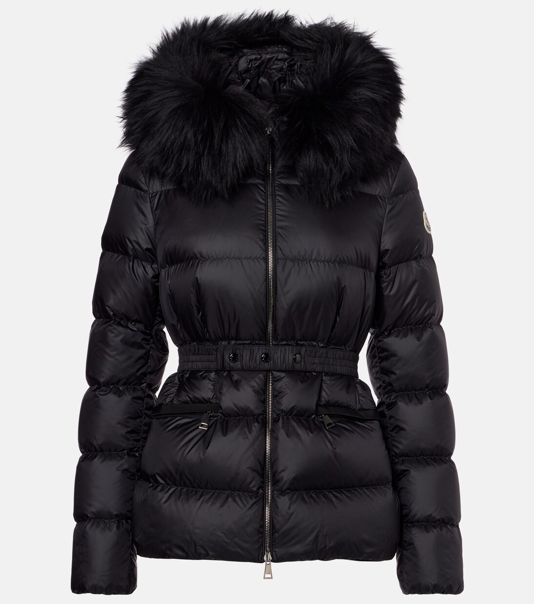 Boed羊毛皮边饰羽绒夹克 | Moncler