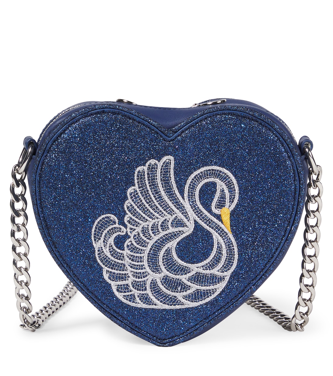 Embroidered glitter shoulder bag | Stella McCartney Kids