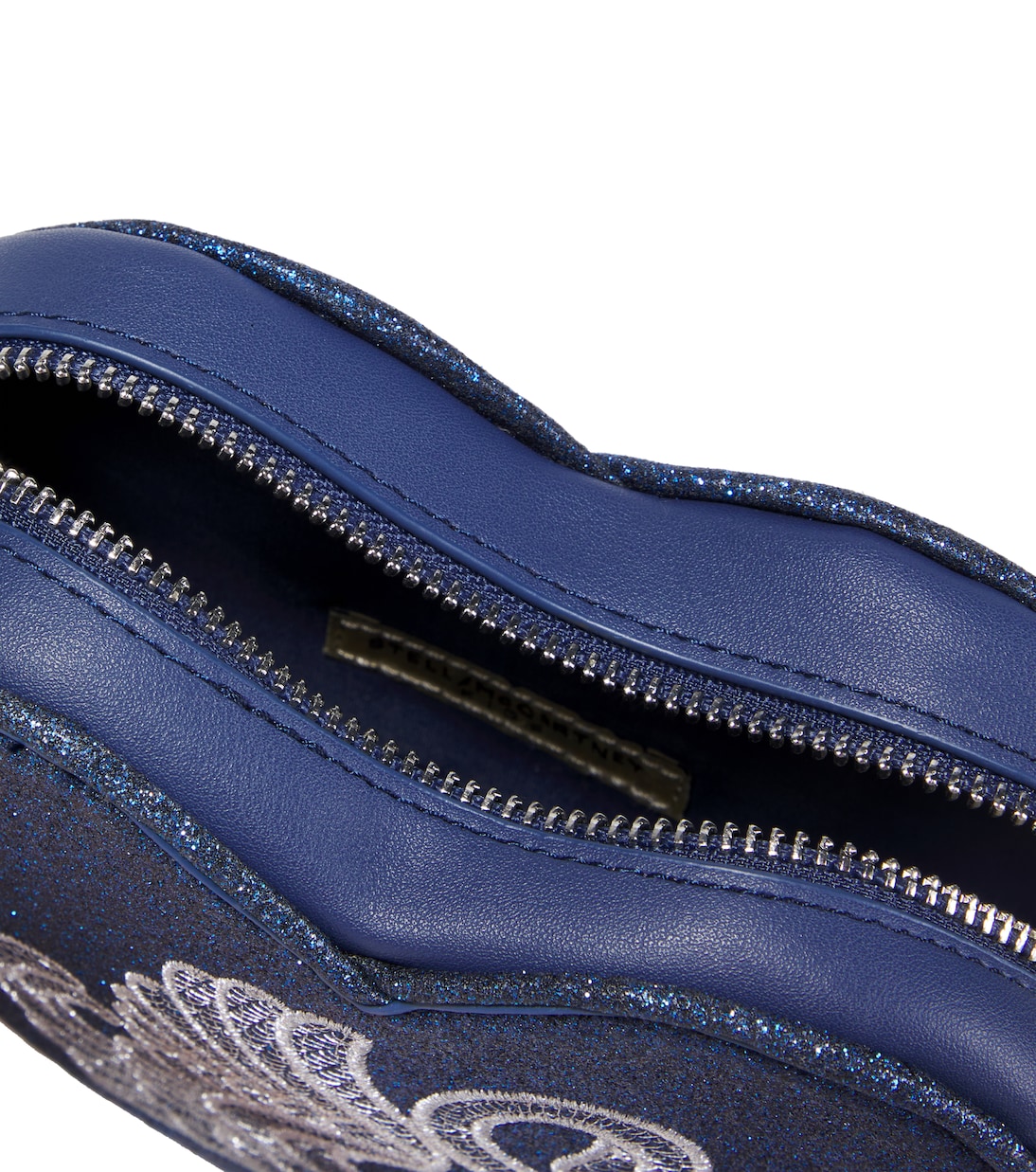 Embroidered glitter shoulder bag | Stella McCartney Kids