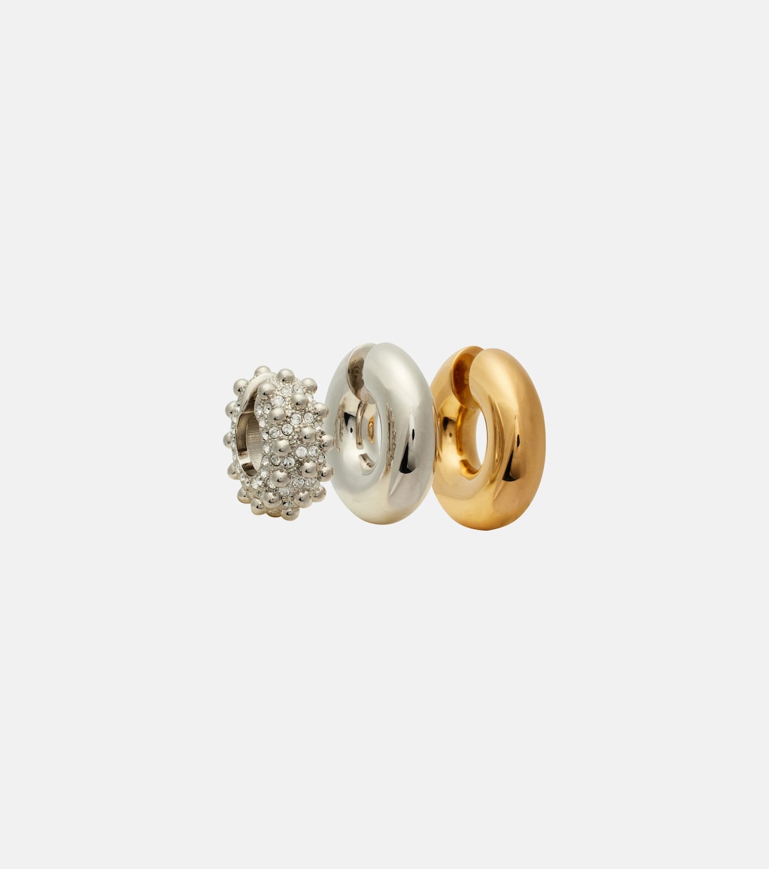 Set of 3 ear cuffs | Rabanne
