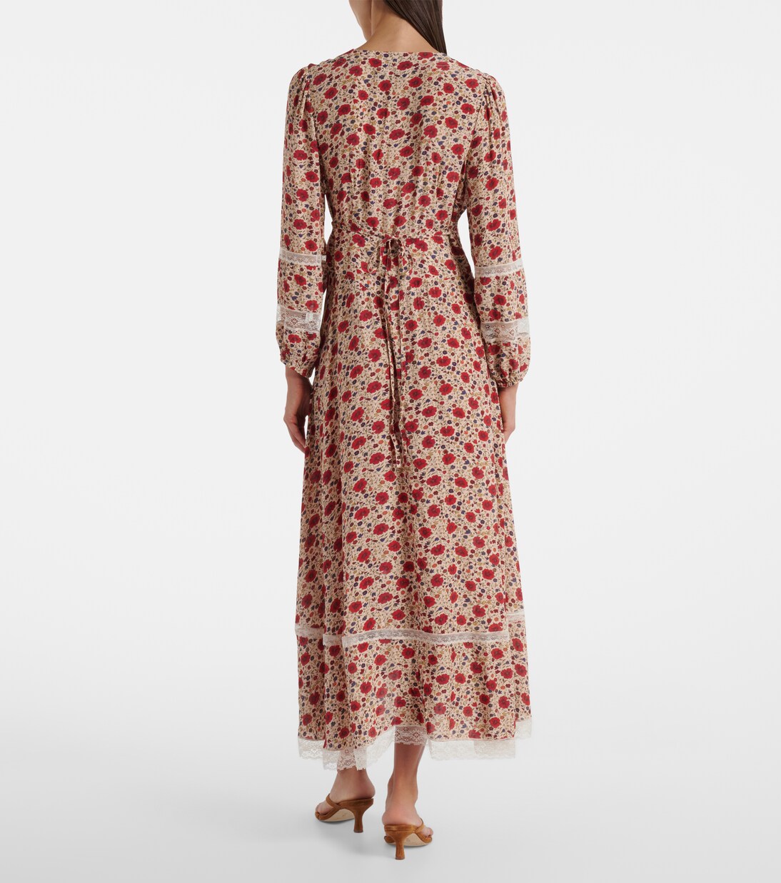 Bedrucktes Midikleid Raven | Rixo