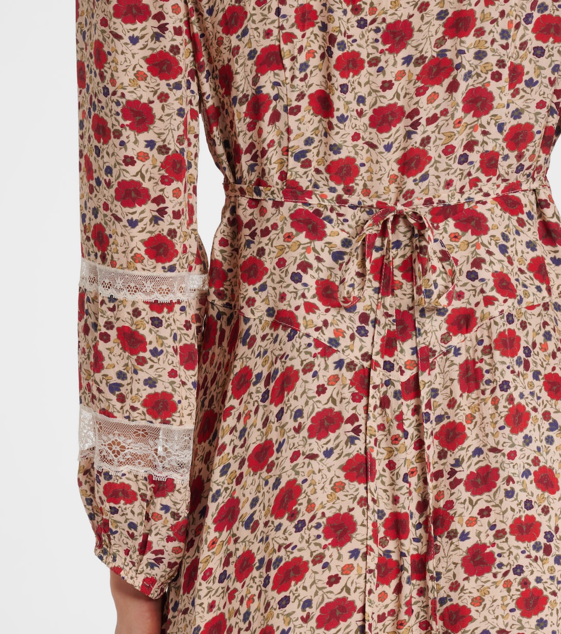 Bedrucktes Midikleid Raven | Rixo