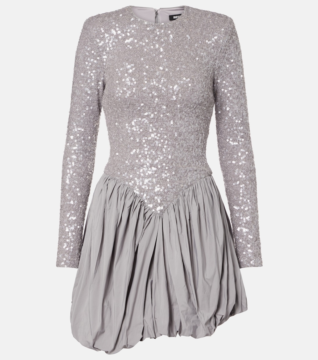 Sequined asymmetric minidress | Rotate