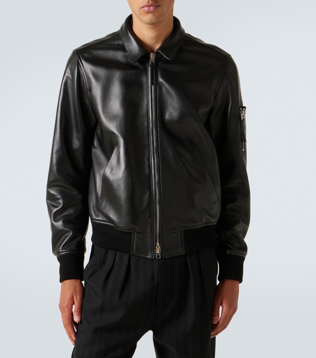 Giacca blouson in pelle | Tom Ford