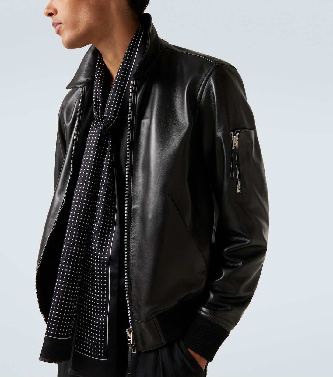 Giacca blouson in pelle | Tom Ford