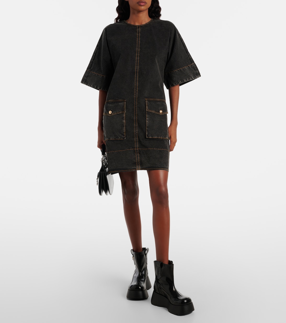 Kat platform ankle boots | Ganni