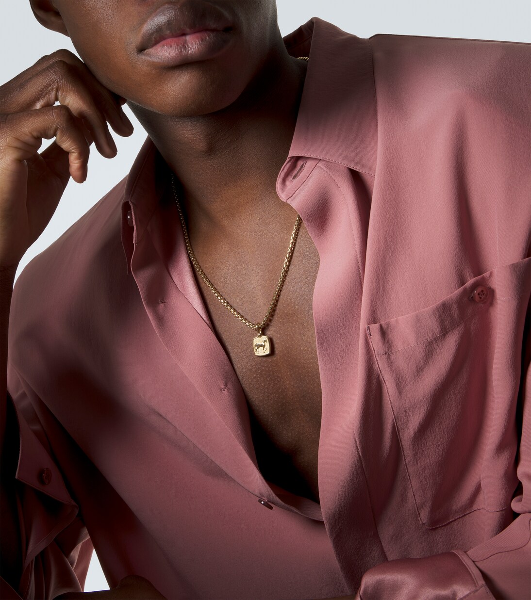 Collier Petrvs® Horse Box en or 18 ct (750/1000) | David Yurman