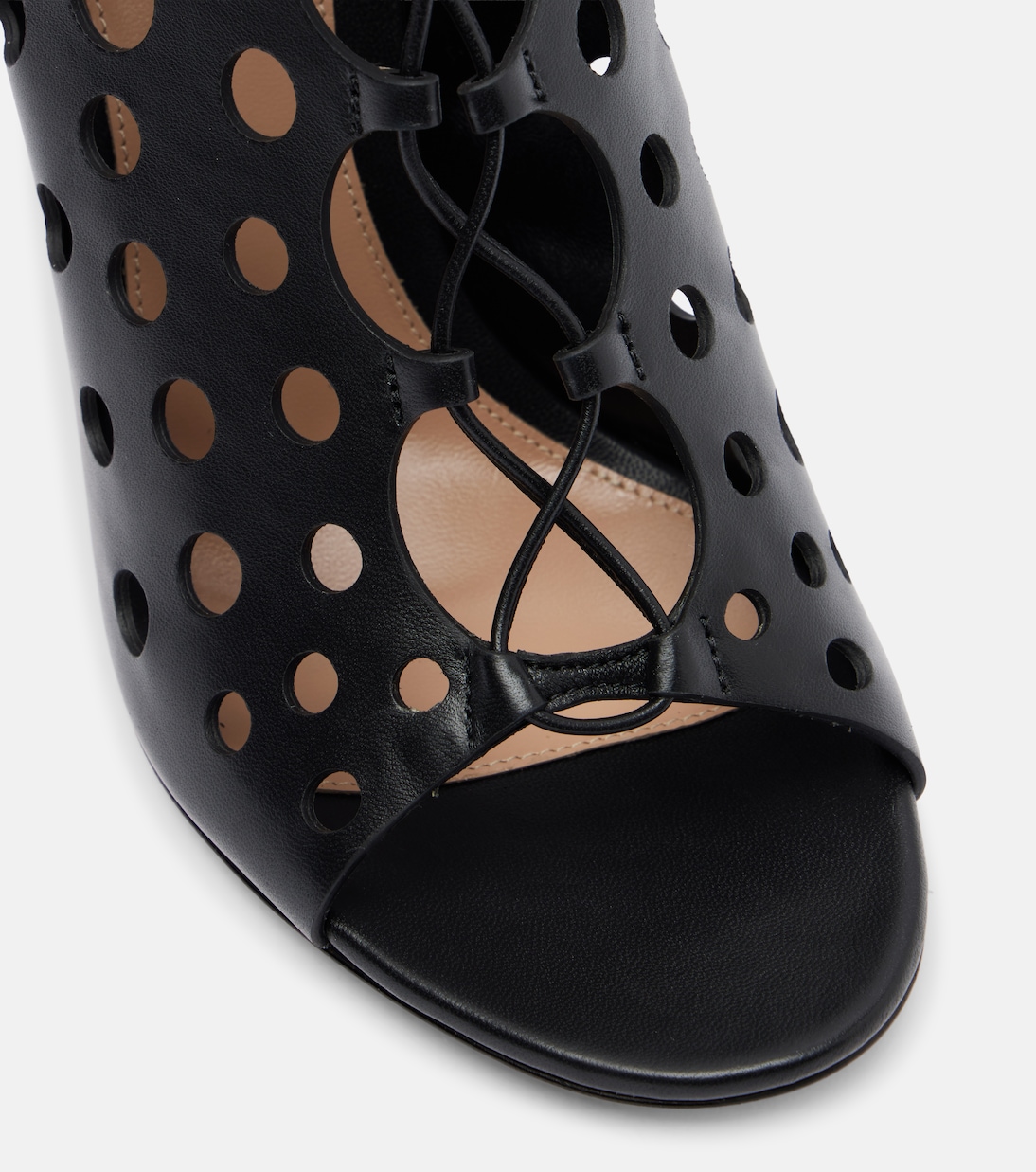 95 perforated leather pumps | Gianvito Rossi