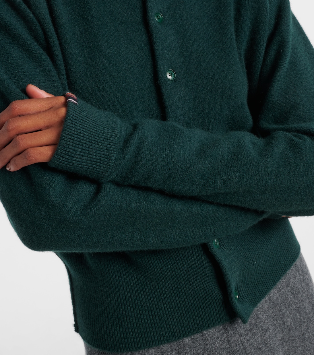 Cardigan Blouson aus einem Kaschmirgemisch | Extreme Cashmere