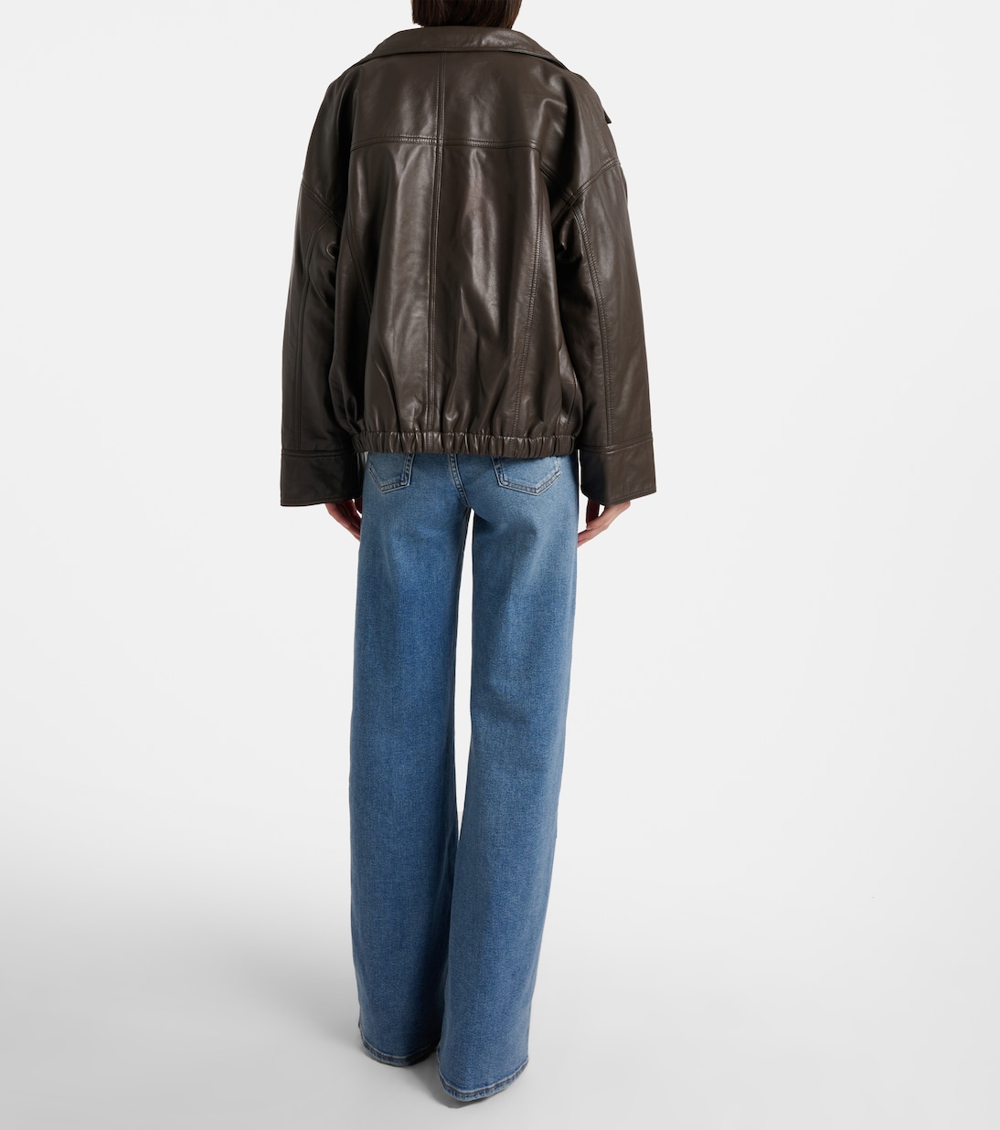 Lotta high-rise wide-leg jeans | 7 For All Mankind