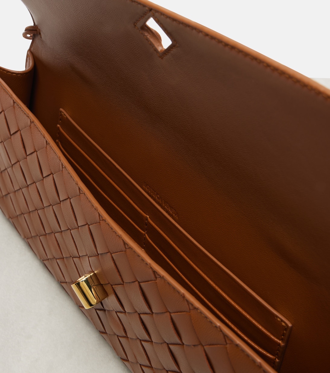 Pochette en cuir Intrecciato | Bottega Veneta