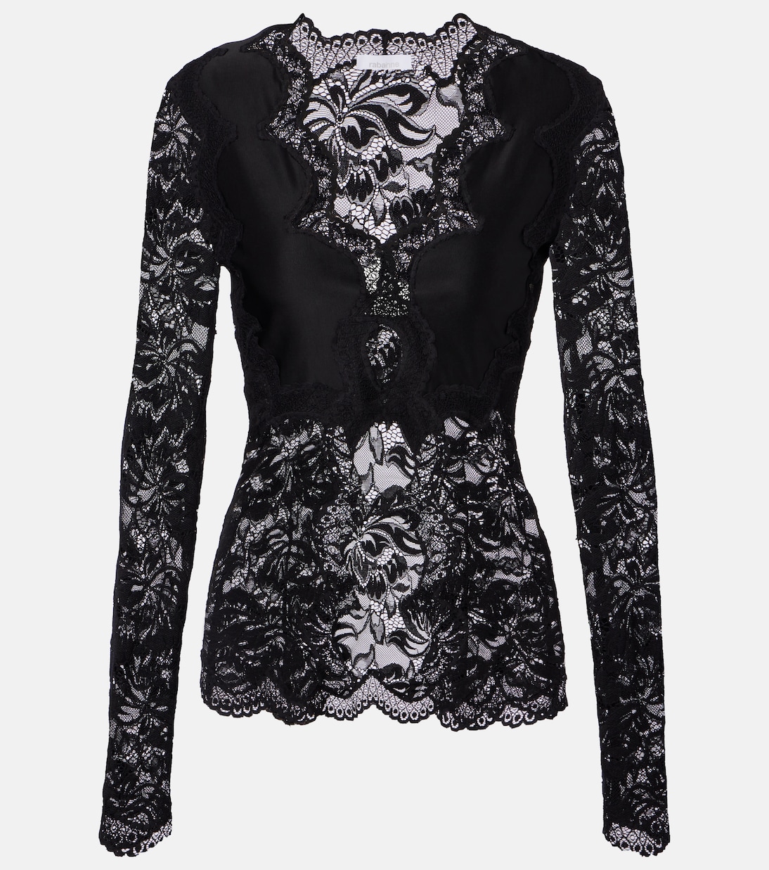 Top aus Spitze | Rabanne