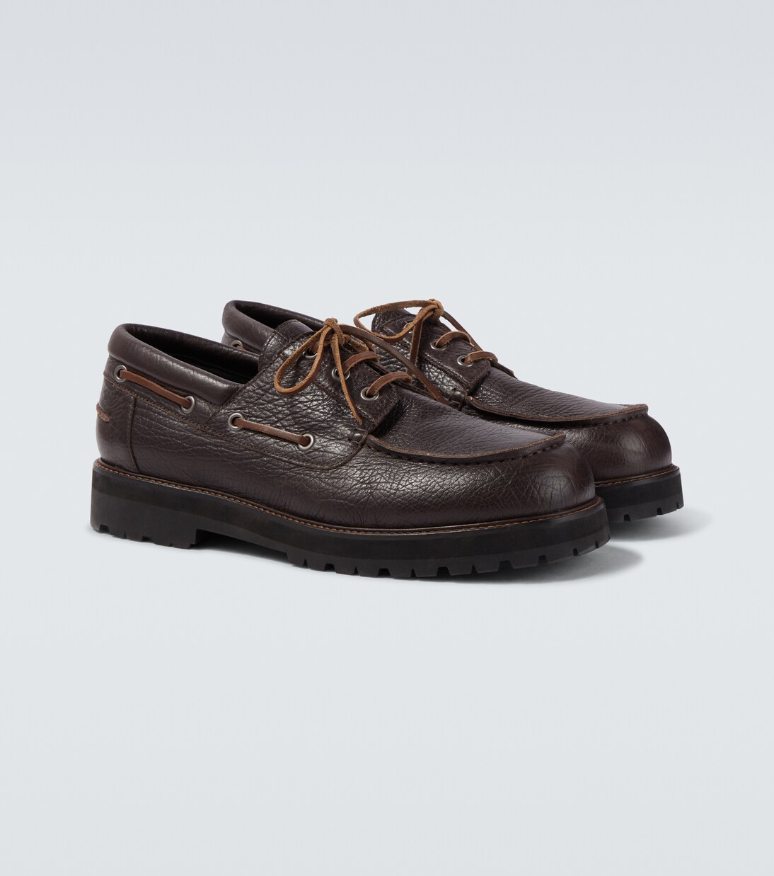 Guston leather boat shoes | Studio Nicholson