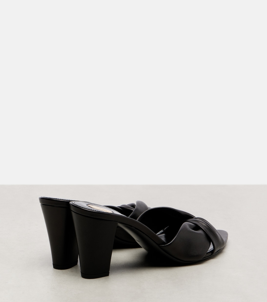 Franciane 25 leather mules | Saint Laurent