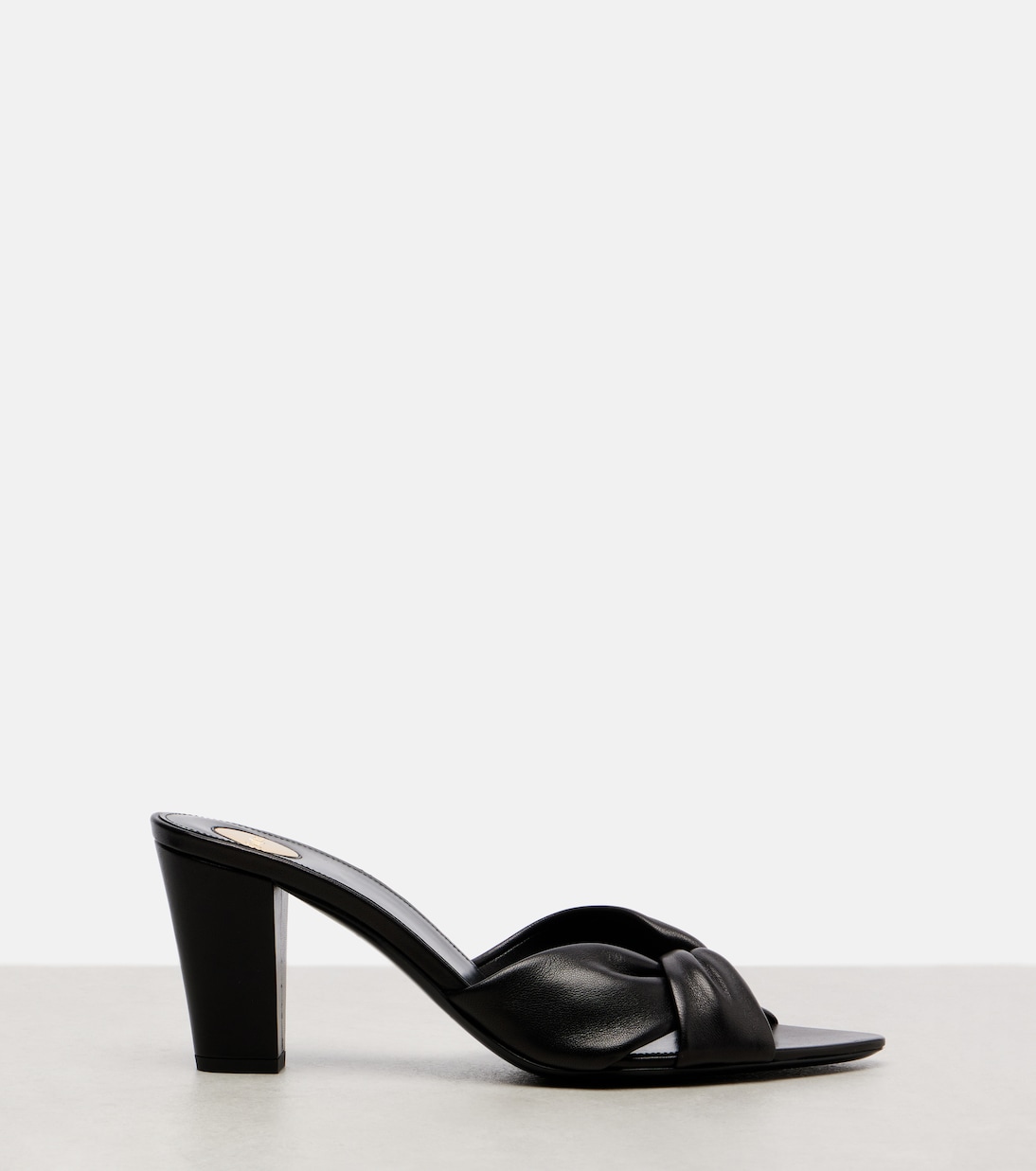 Franciane 25 leather mules | Saint Laurent