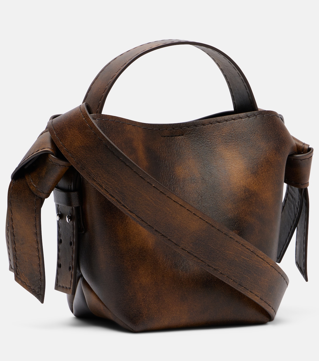 Sac Musubi Mini en cuir | Acne Studios