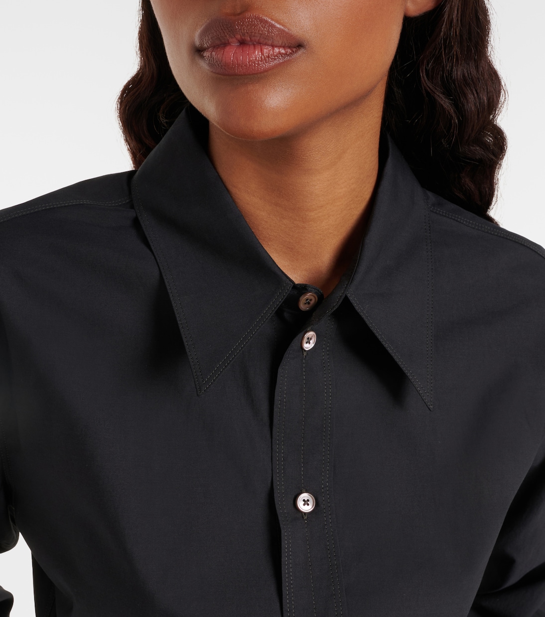 Hemd aus Baumwolle und Seide | Lemaire