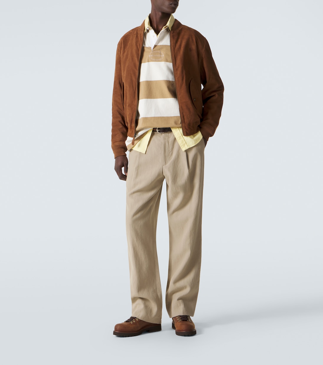 Bomberjacke aus Veloursleder | Polo Ralph Lauren