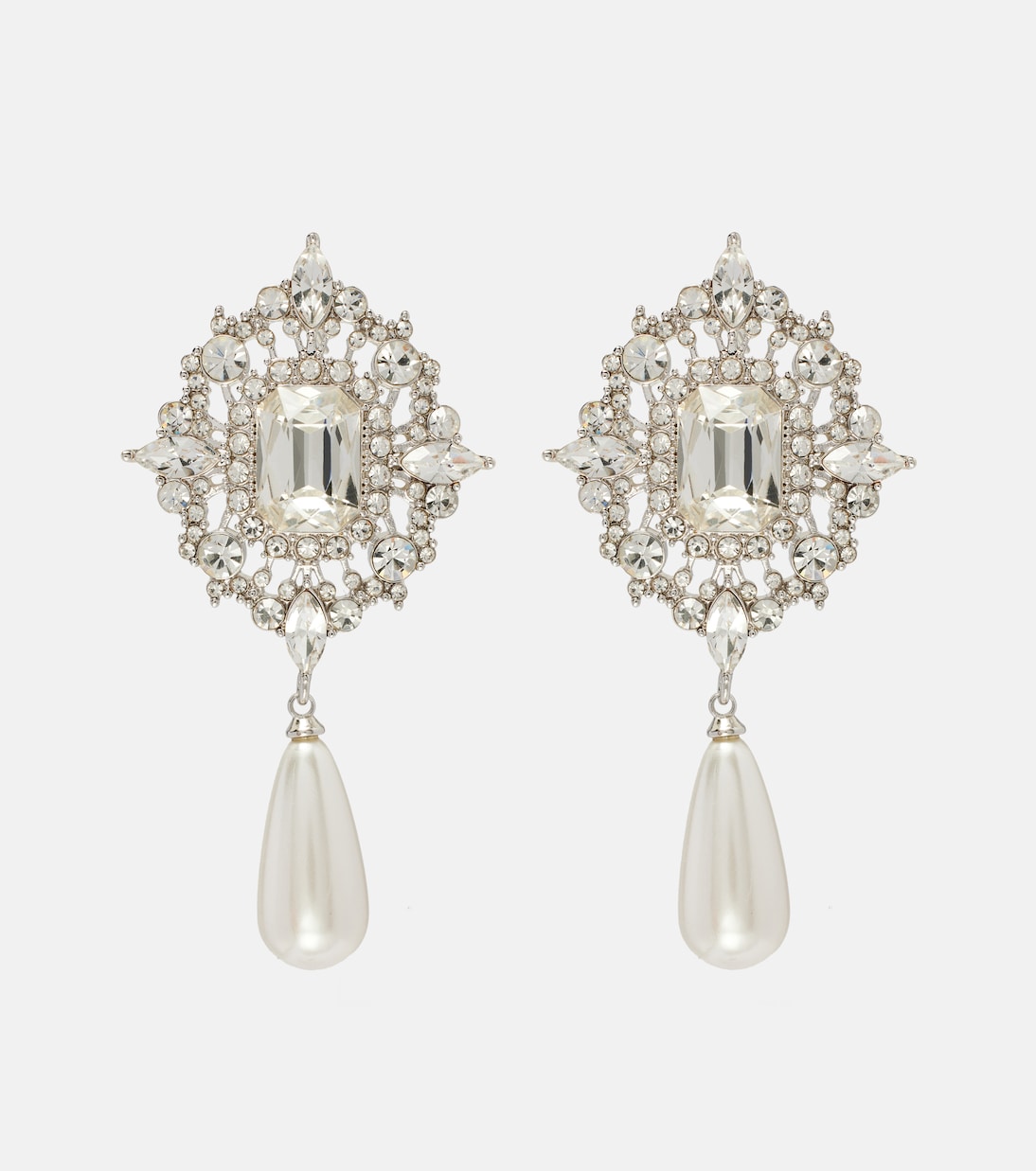 Embellished drop earrings | Self-Portrait